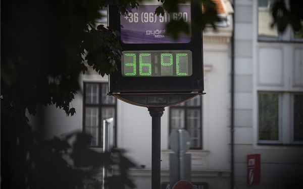 Hőség - Magas középhőmérsékletre figyelmeztet a meteorológiai szolgálat szerdán és csütörtökön